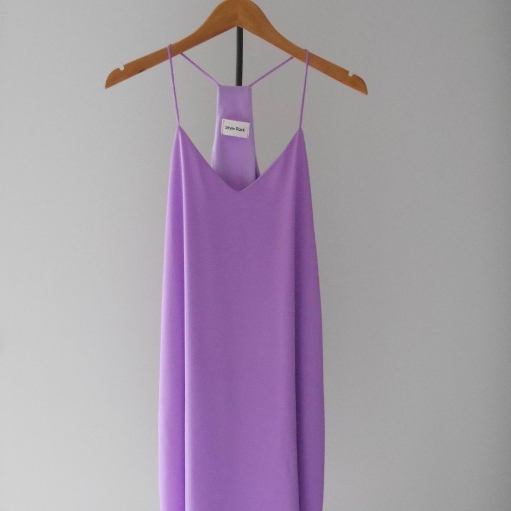 Purple Rain Strappy Dress